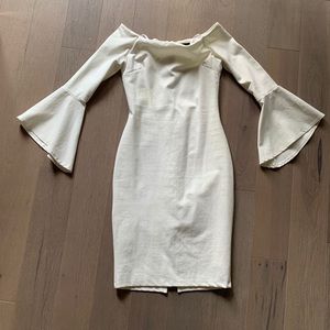 LULUS WHITE DRESS M - engagement, bridal, wedding